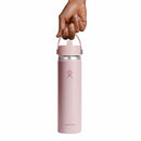 Insulated bottle with integrated straw 24oz - Wide Mouth Flex Straw