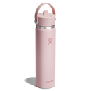 Insulated bottle with integrated straw 24oz - Wide Mouth Flex Straw