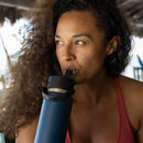 Hydro Flask insulated bottle with straw lid (710 ml)