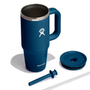 Hydro Flask insulated travel tumbler with flexible straw (709 ml)