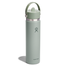 Insulated bottle with integrated straw 24oz - Wide Mouth Flex Straw