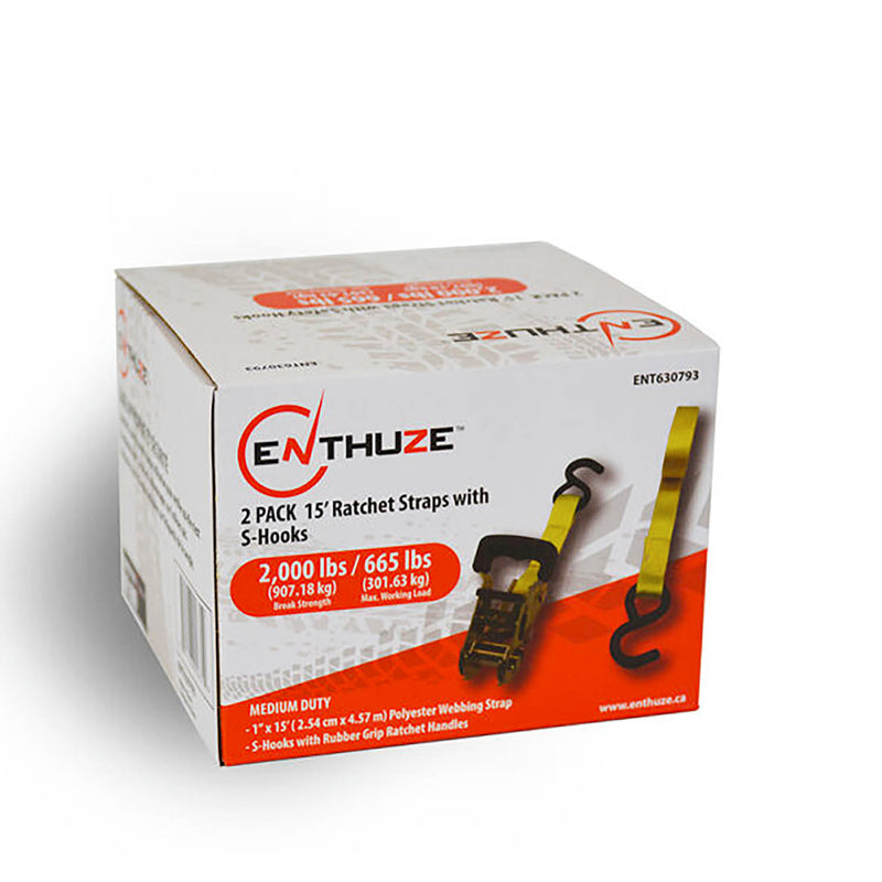 Sangle d'arrimage à cliquet Enthuze - Exclusif en ligne