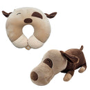 Coussin cou et peluche 2 en 1 pour enfants de Zag
