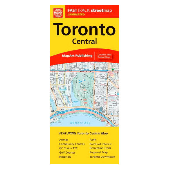 Toronto central map