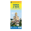 Georgia and Tbilisi map