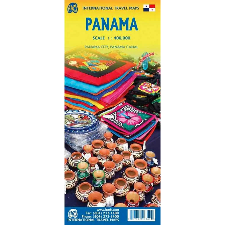 Carte du Panama