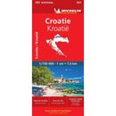 Carte de la Croatie