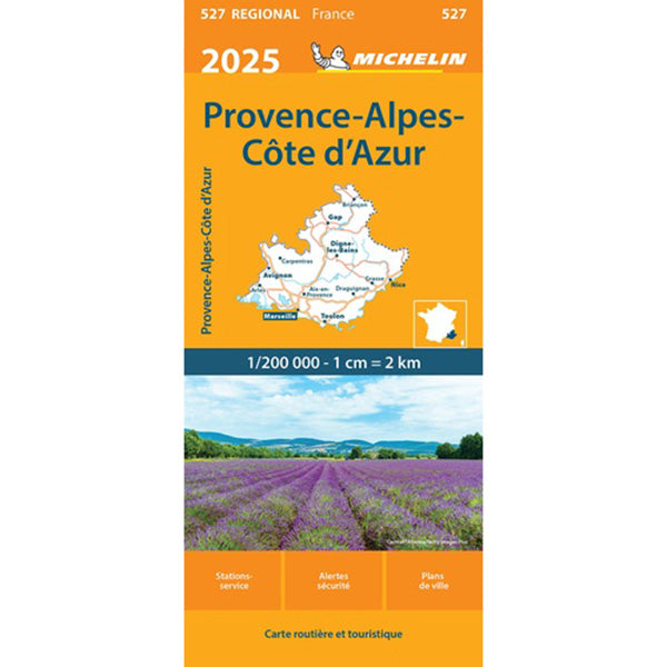 Map Provence Alpes Cote Azur