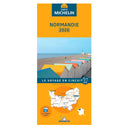Carte régionale Normandie