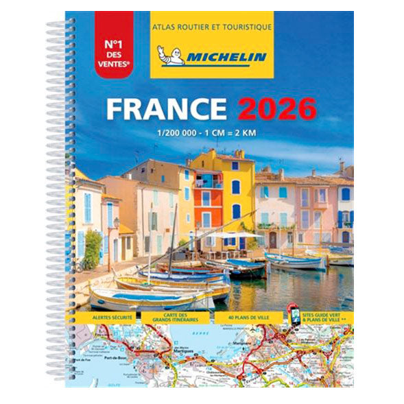 Atlas routier et touristique France 2025