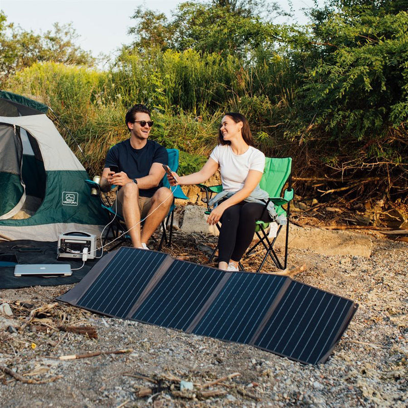 Panneau solaire pliable et portable microcristalin 120W Energizer - Exclusif en ligne