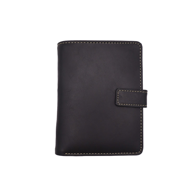 RFID passport holder with magnetic attachment