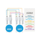 Câble de chargement 6 en 1 (1,2m) de 2 Connect