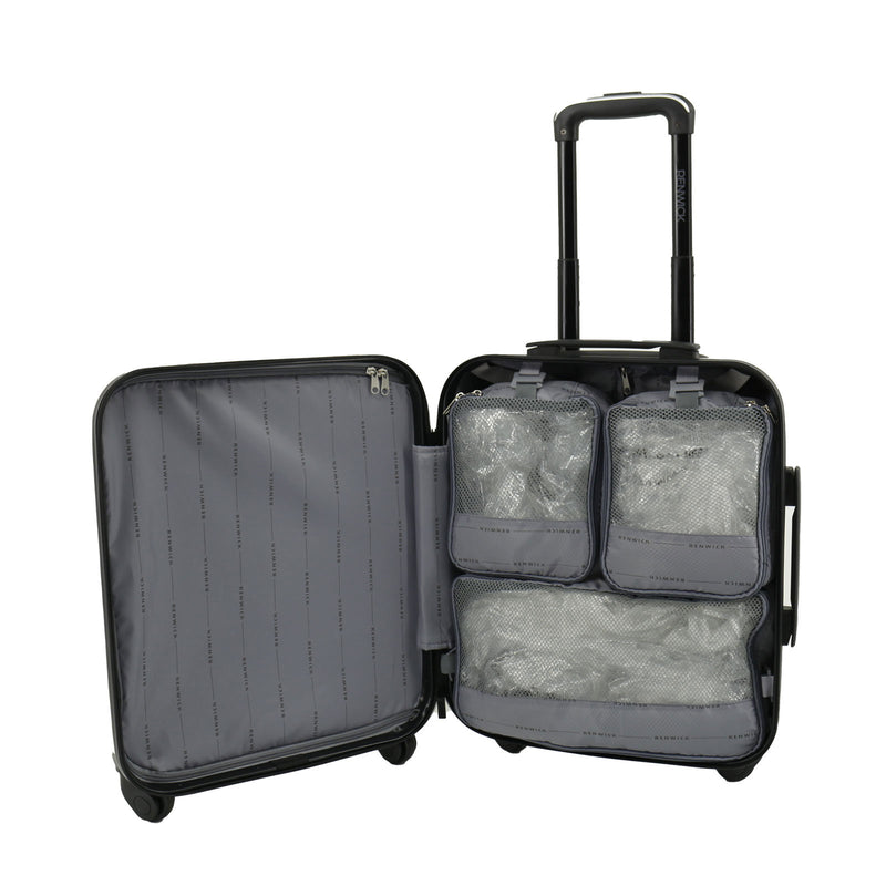 Renwick carry-on luggage with packing cubes