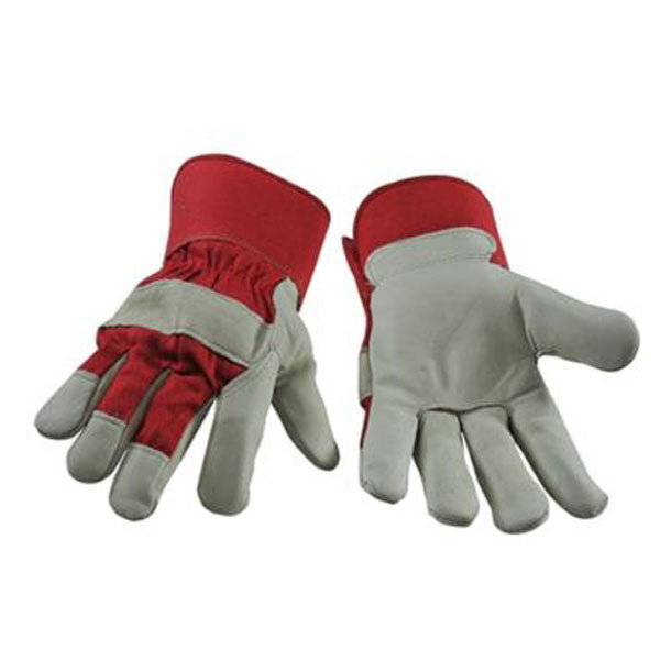 Winter cow leather glove