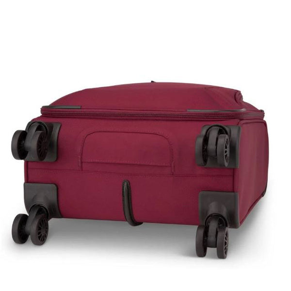 YES★Fragile UK Atlantic Red/Maroon オリジナル Atlantic Artisan III carry on suitcase
