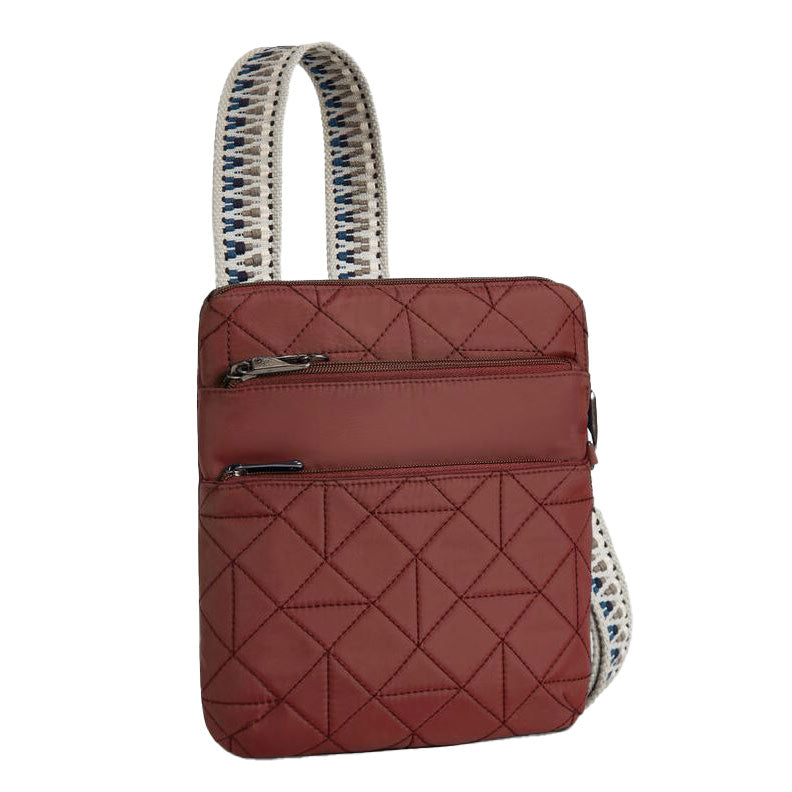 Travelon boho slim anti-theft crossbody bag