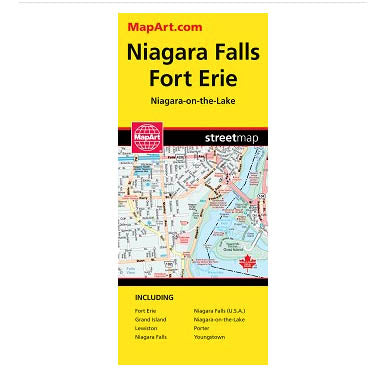 MapArt Niagara Falls Fort Erie map