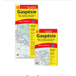 MapArt Gaspésie map