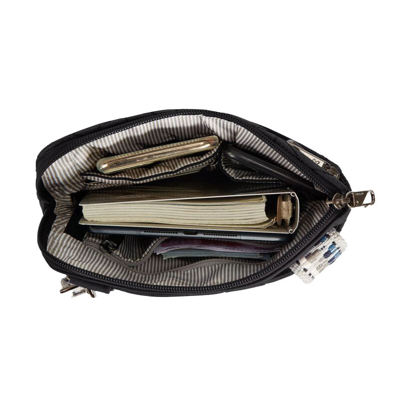 Travelon boho slim anti-theft crossbody bag