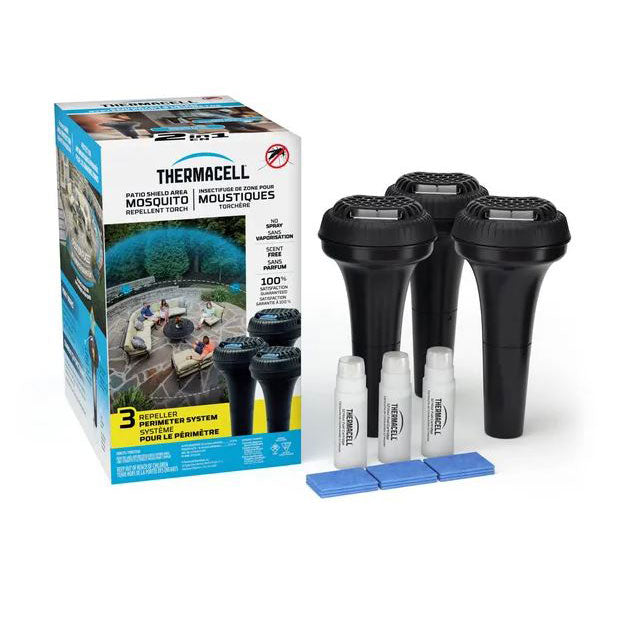 Thermacell zone set of 3 mosquito repellent torches- Online Exclusive