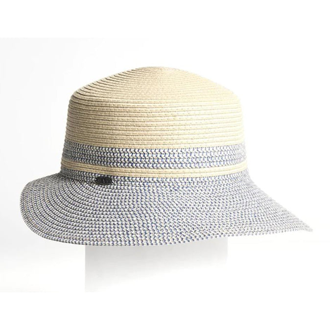 Women's Caylee-Cloche bicolor hat