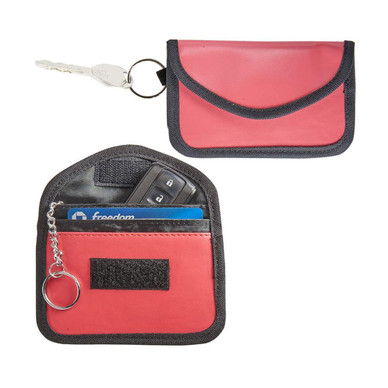 Porte Carte Anti RFID Boîte,Etui Anti RFID Clé Voiture, Pochette
