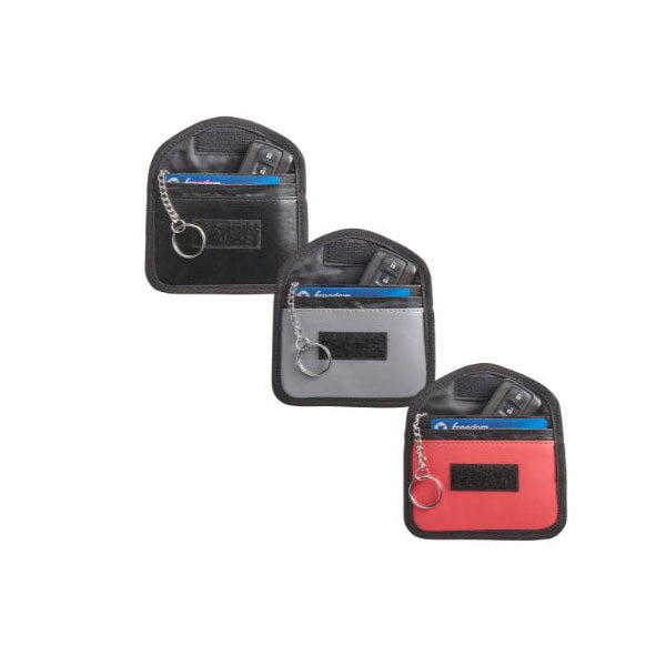 Pochette De Protection RFID Pour Clé De Voiture - Étui Compact Avec Porte-clés - Anti-rayures Et Organisateur