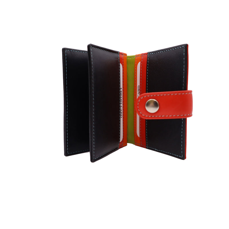 WALLET RFID 3 sections in leather wallet Milo