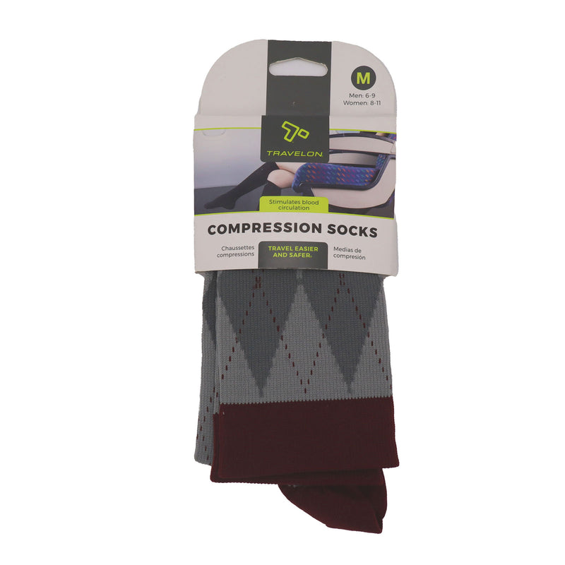 Travelon unisex compression socks