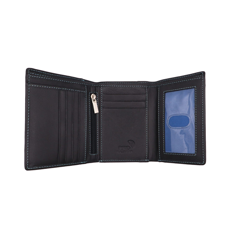 Nora RFID leather wallet