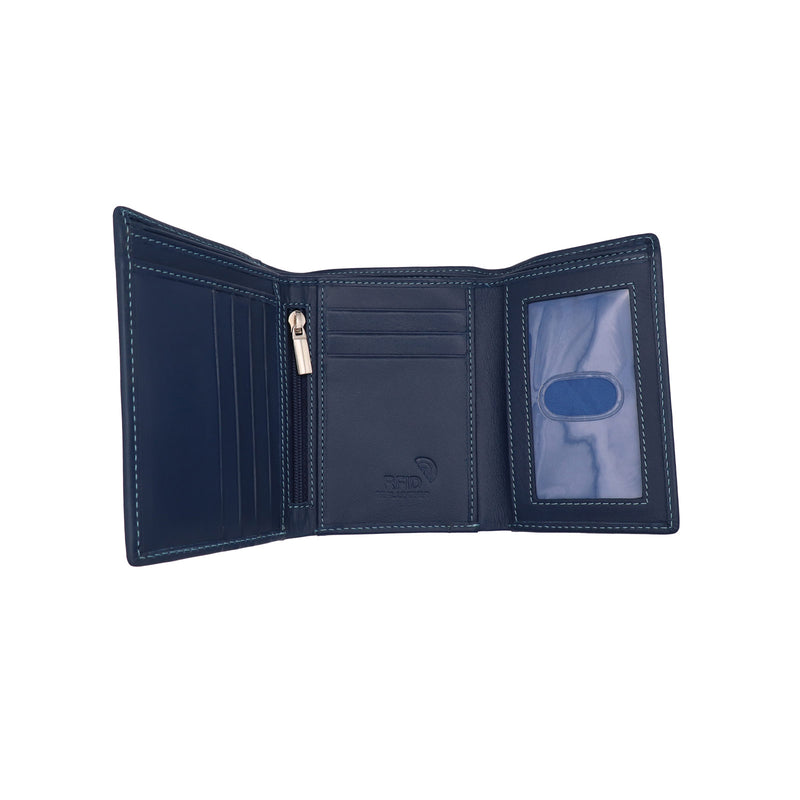 Nora RFID leather wallet