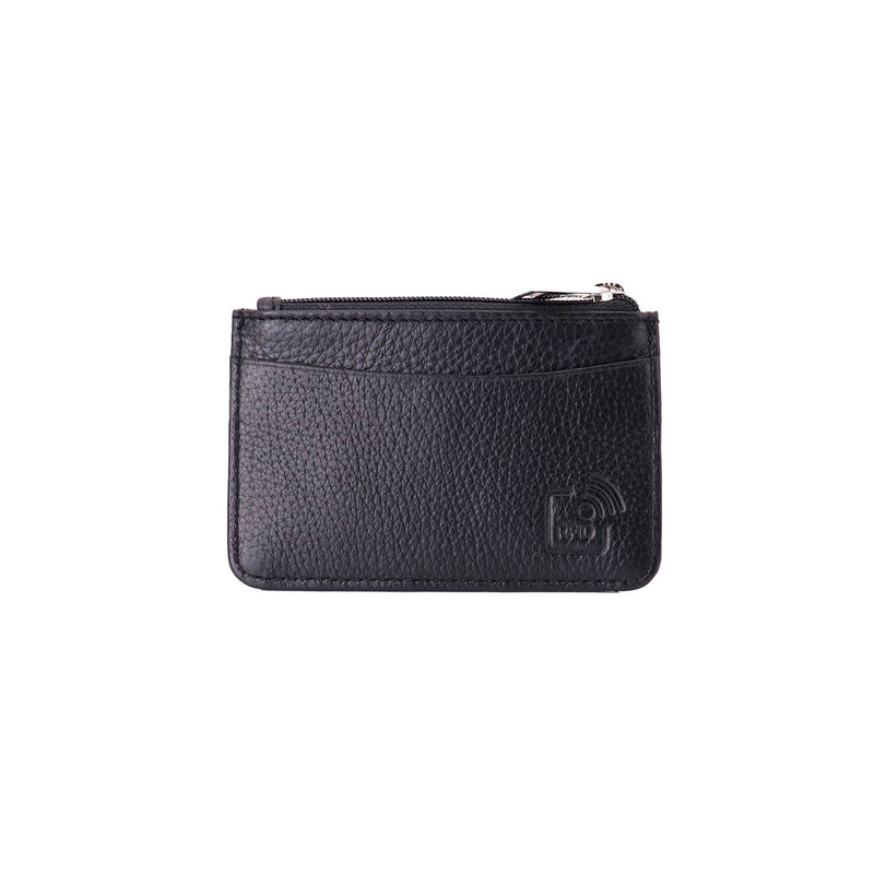 Porte-carte antivol en cuir Ivy Nappa