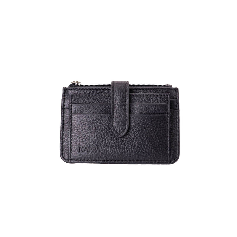 Porte-carte antivol en cuir Ivy Nappa