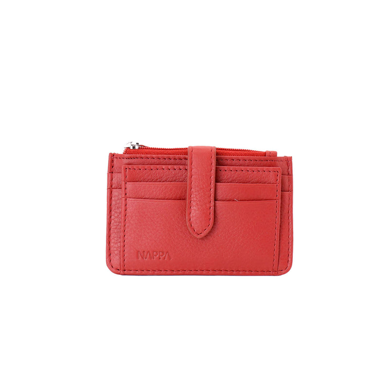 Porte-carte antivol en cuir Ivy Nappa