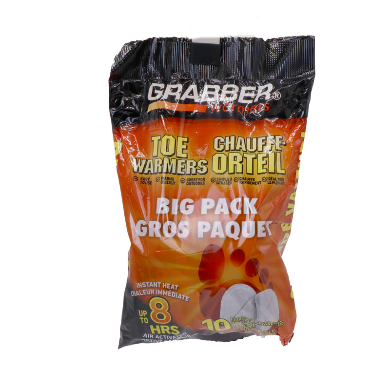 Grabber Warmers toe warmers (10 pairs) - Online exclusive