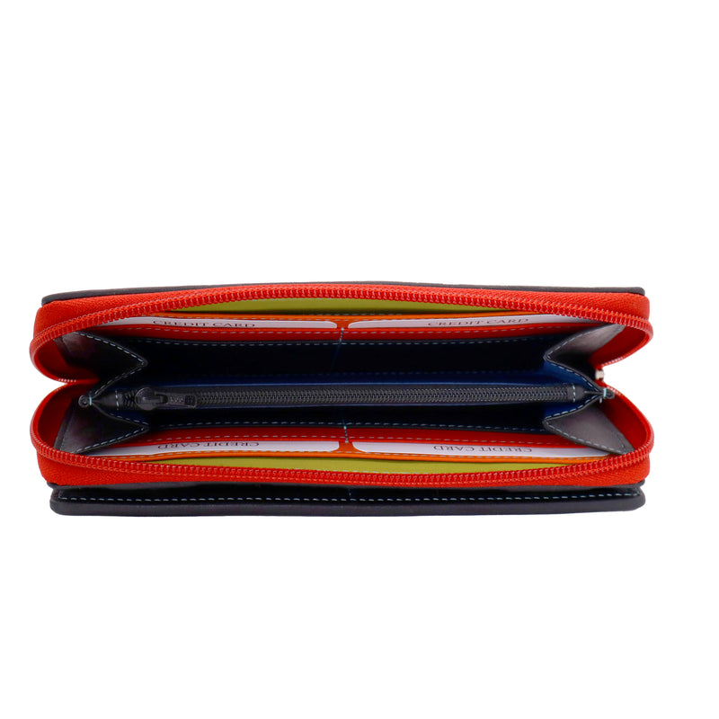 Milo Sottile RFID leather wallet