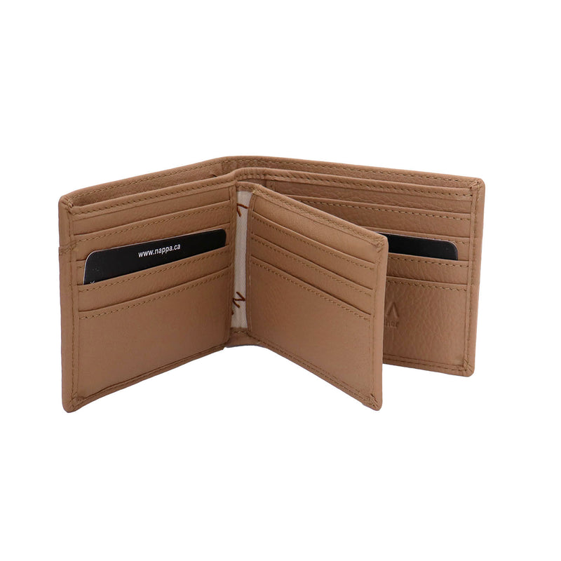 Nappa Decker anti-theft leather wallet
