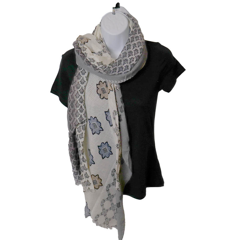 Catherine Lillywhite's printed scarf