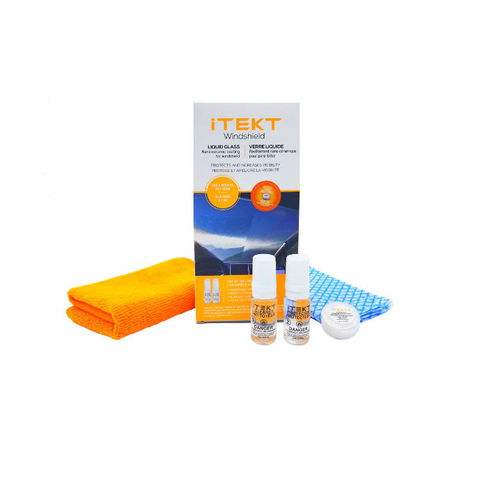 iTEKT Liquid Glass for Windshields Hydrophobic Nanotechnology Protection Kit - Online exclusive