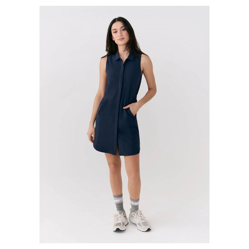 Robe chemise sans manches Lolë