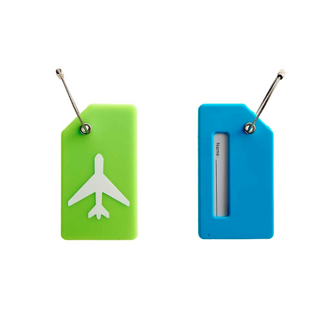 Luggage tags 2 pack - LuggageTags Silicone Airplane 2pack 1 1024x 