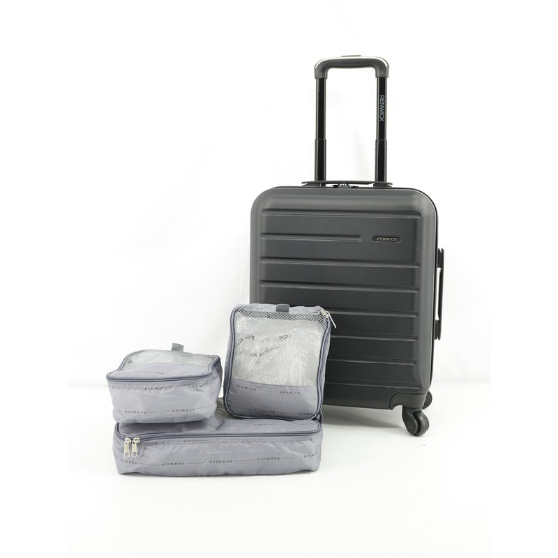 Renwick carry-on luggage with packing cubes