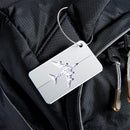 Étiquettes à bagages en aluminium (ens. de 2)