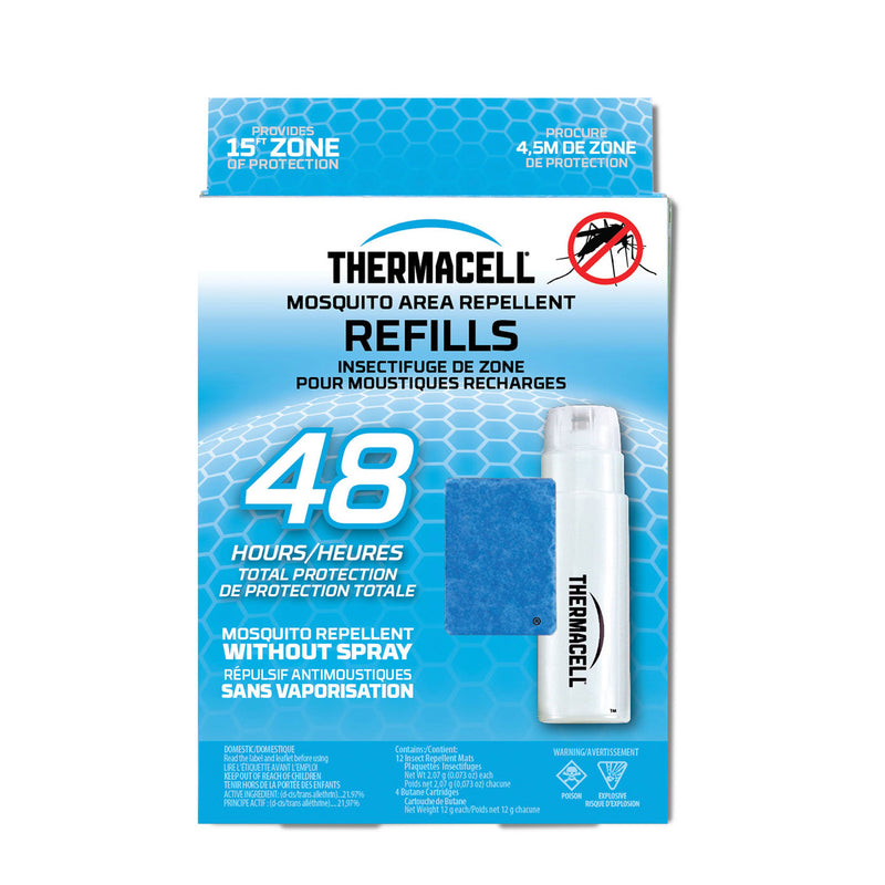 Thermacell 48h cartridge and refill pads