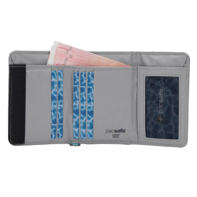 Portefeuille à trois volets anti-RFID Pacsafe