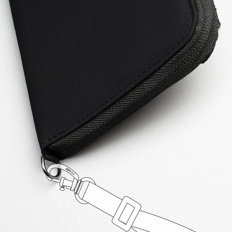 Pacsafe zipped anti-RFID wallet