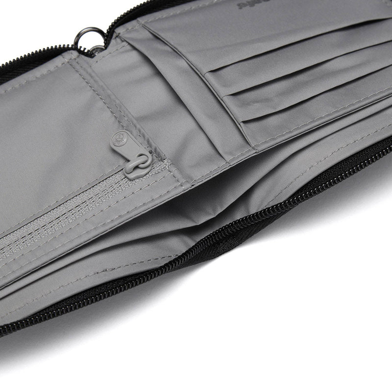 Pacsafe zipped anti-RFID wallet