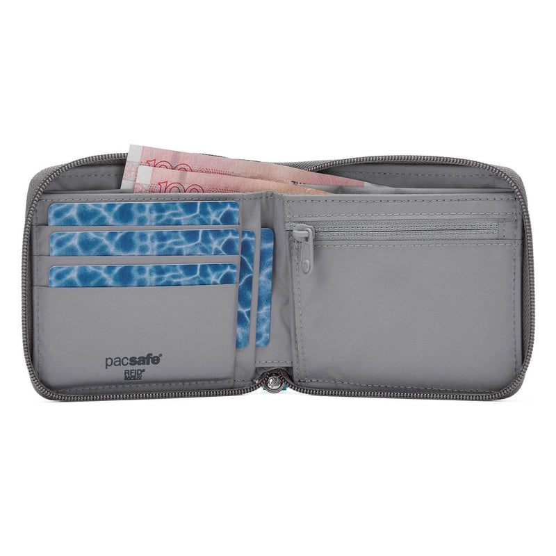 Pacsafe zipped anti-RFID wallet
