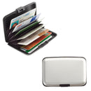 Porte-cartes d'aluminium RFID